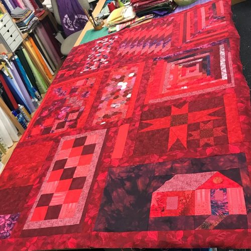 Rubies Mystery Sampler Quilt - RUBIES Part Only