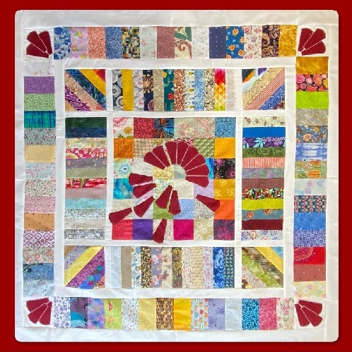 Drop the Dresden quilt