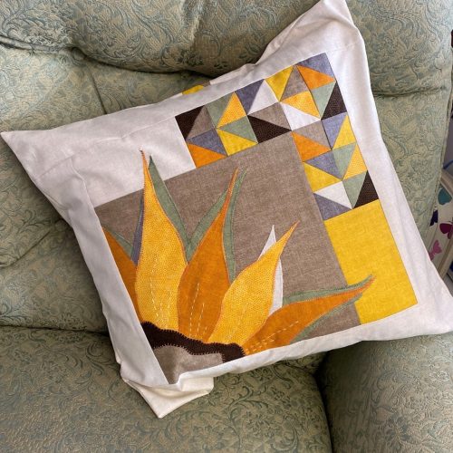 Sunflower Quarter cushion