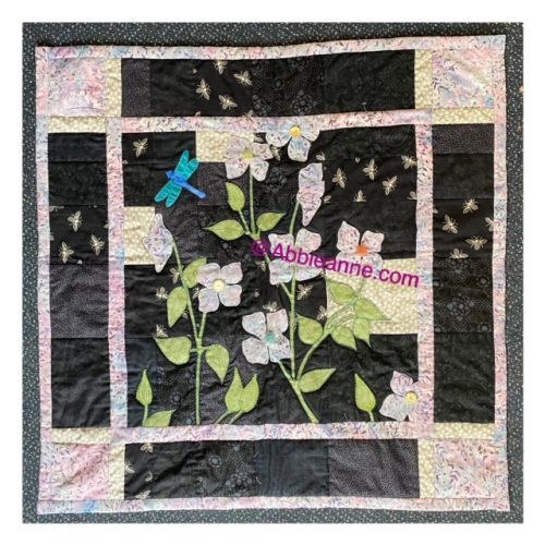 Clematis Wall-hanging / Panel Pattern (as seen on Craftstoretv)