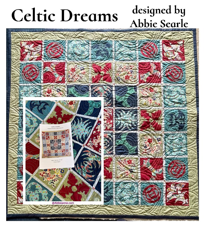 Celtic Dreams Quilt Pattern - designed by Abbie Searle
