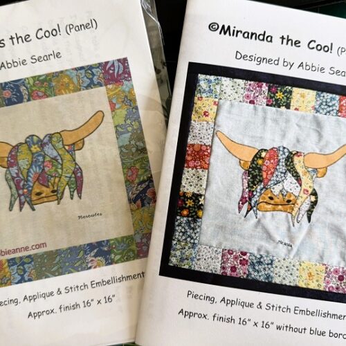 Hercules & Miranda the Coos! panel pattern