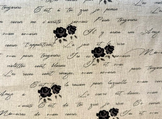 Shabby Chic MS15/123 - Linen from Stoffabrics - Image 5