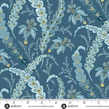 Andover Fabrics - Beach House - Ribbon Grass - Blue