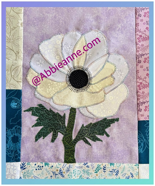 Frail Beauty (Anemones) - pattern- by Abbie Searle - Image 3